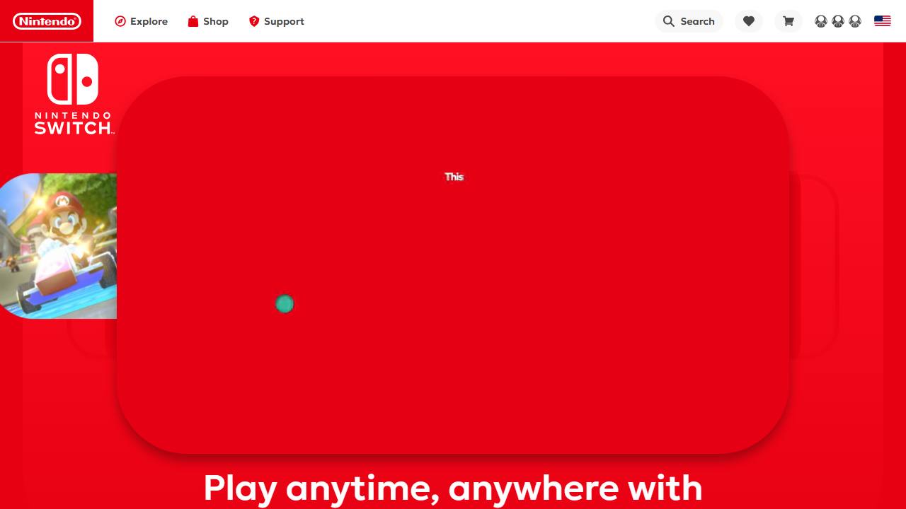 Nintendo Switch UI — studied in the library